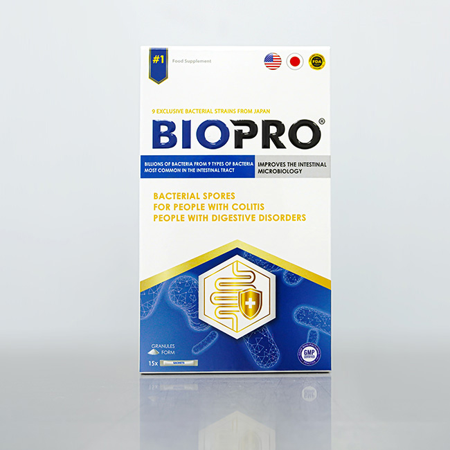 BIOPRO- ทางออกที่ดีที่สุดสำหรับลำไส้ของคุณ